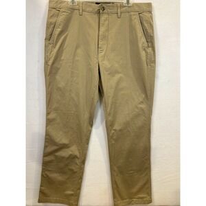 Mountain Khakis Mens 38x32 (38x30.5) Beige Khaki Homestead Chino Relaxed Fit